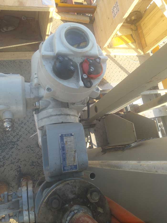 電動(dòng)執(zhí)行器某項(xiàng)目案例